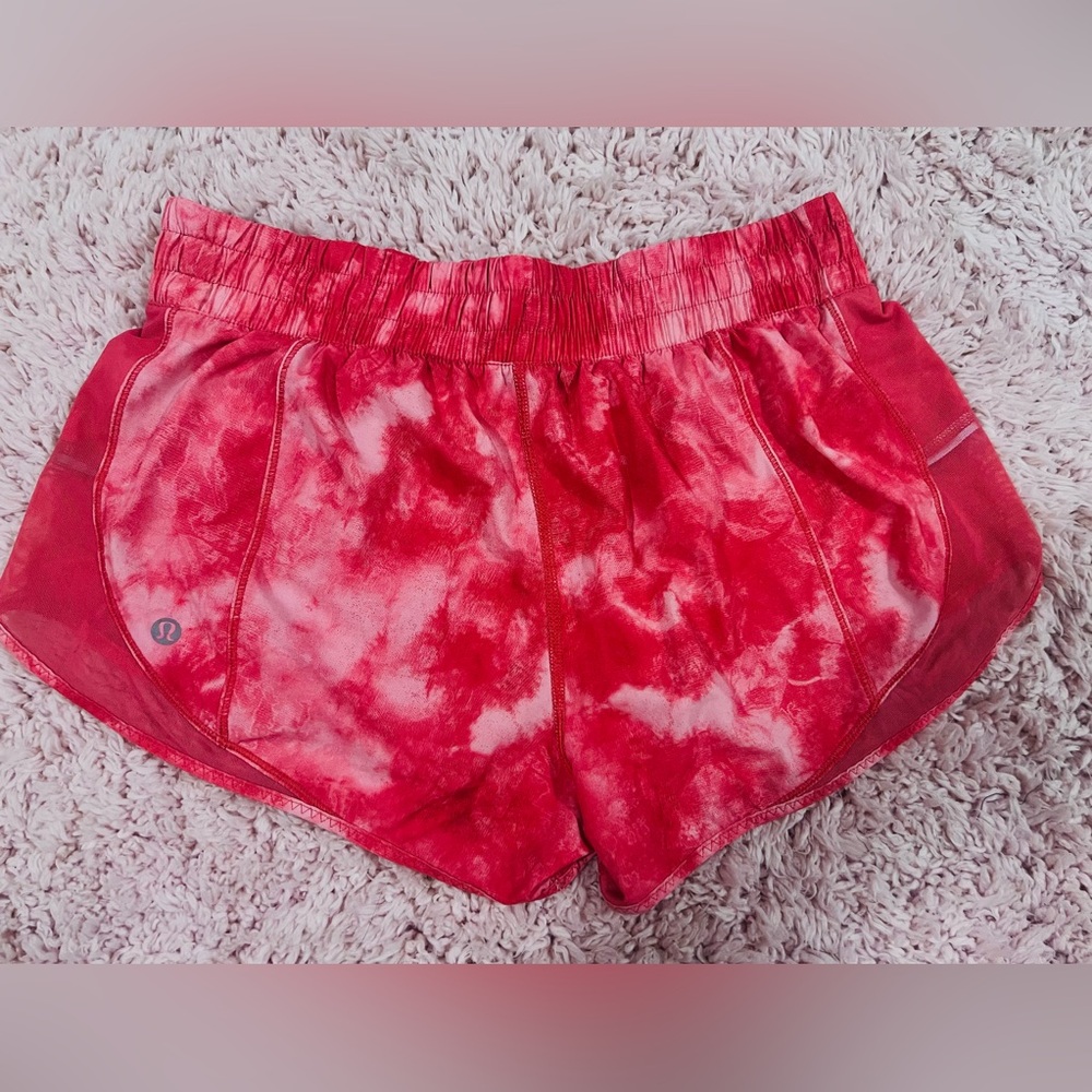 Lululemon running shorts size 8